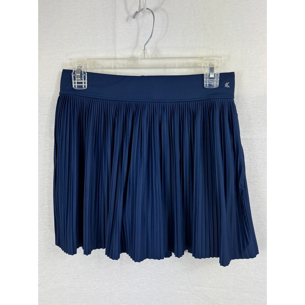 Kyodan Pleated Skort Women Small Navy Blue Excellent Athletic Tennis Golf Skirt